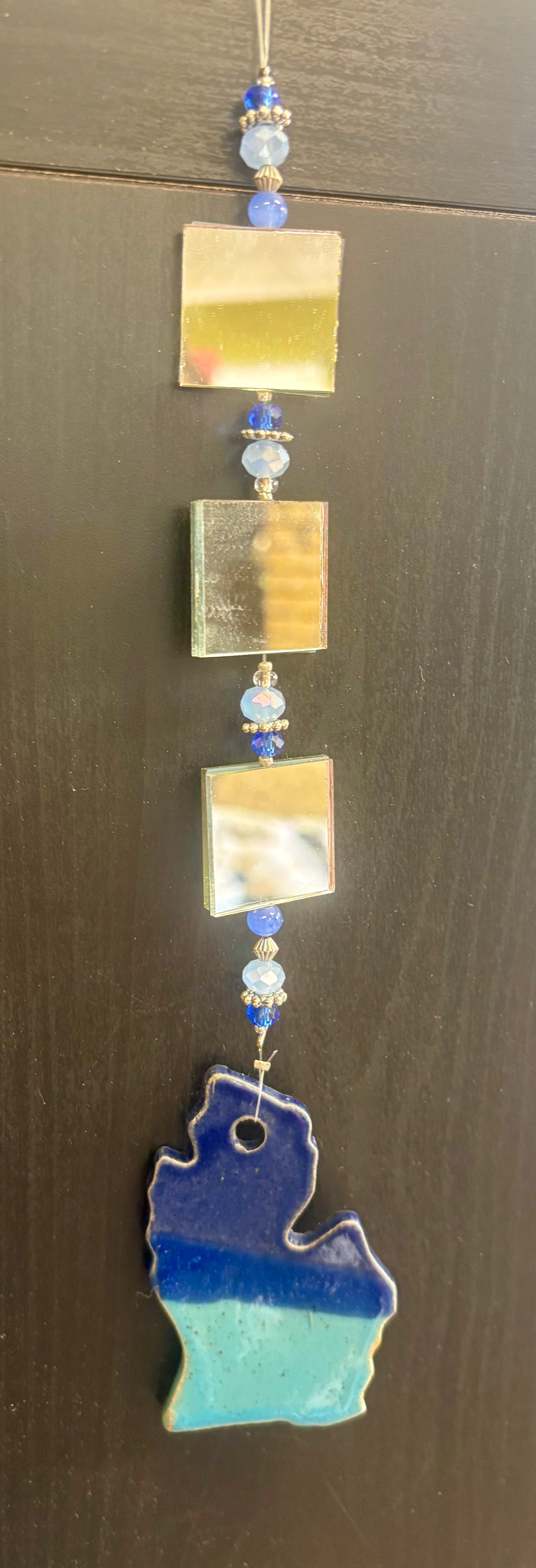 Michigan Ceramic Sun Catcher