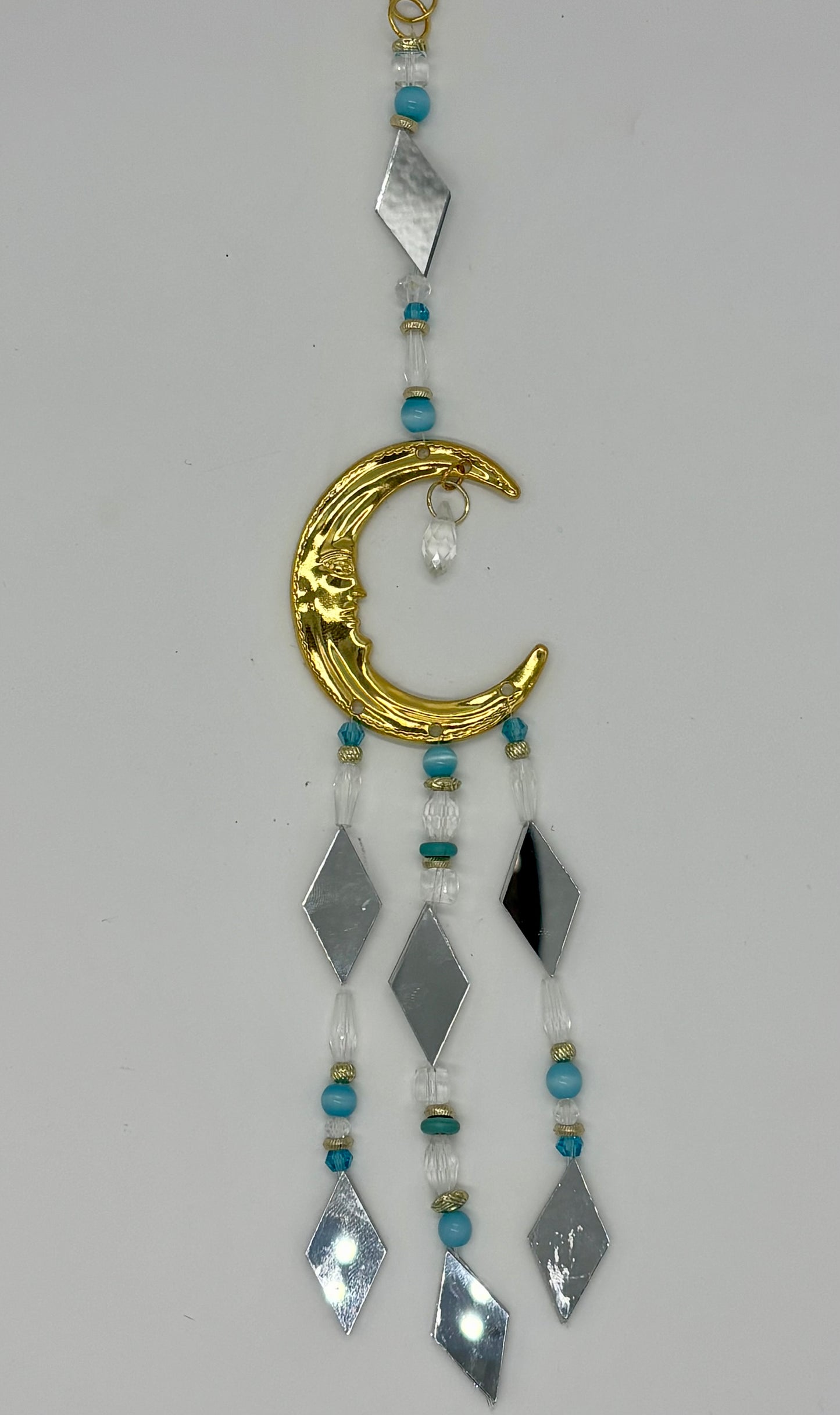 Golden Moon Suncatcher