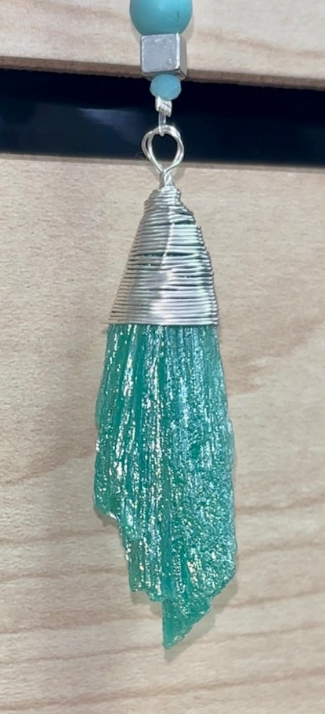Kyanite Suncatcher