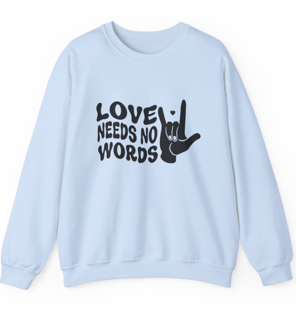 American Sign Language - I Love You - Love Needs No Words