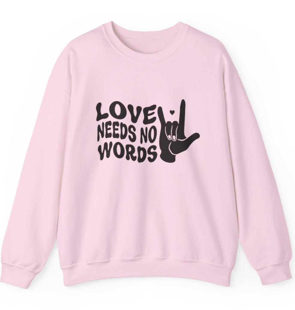 American Sign Language - I Love You - Love Needs No Words