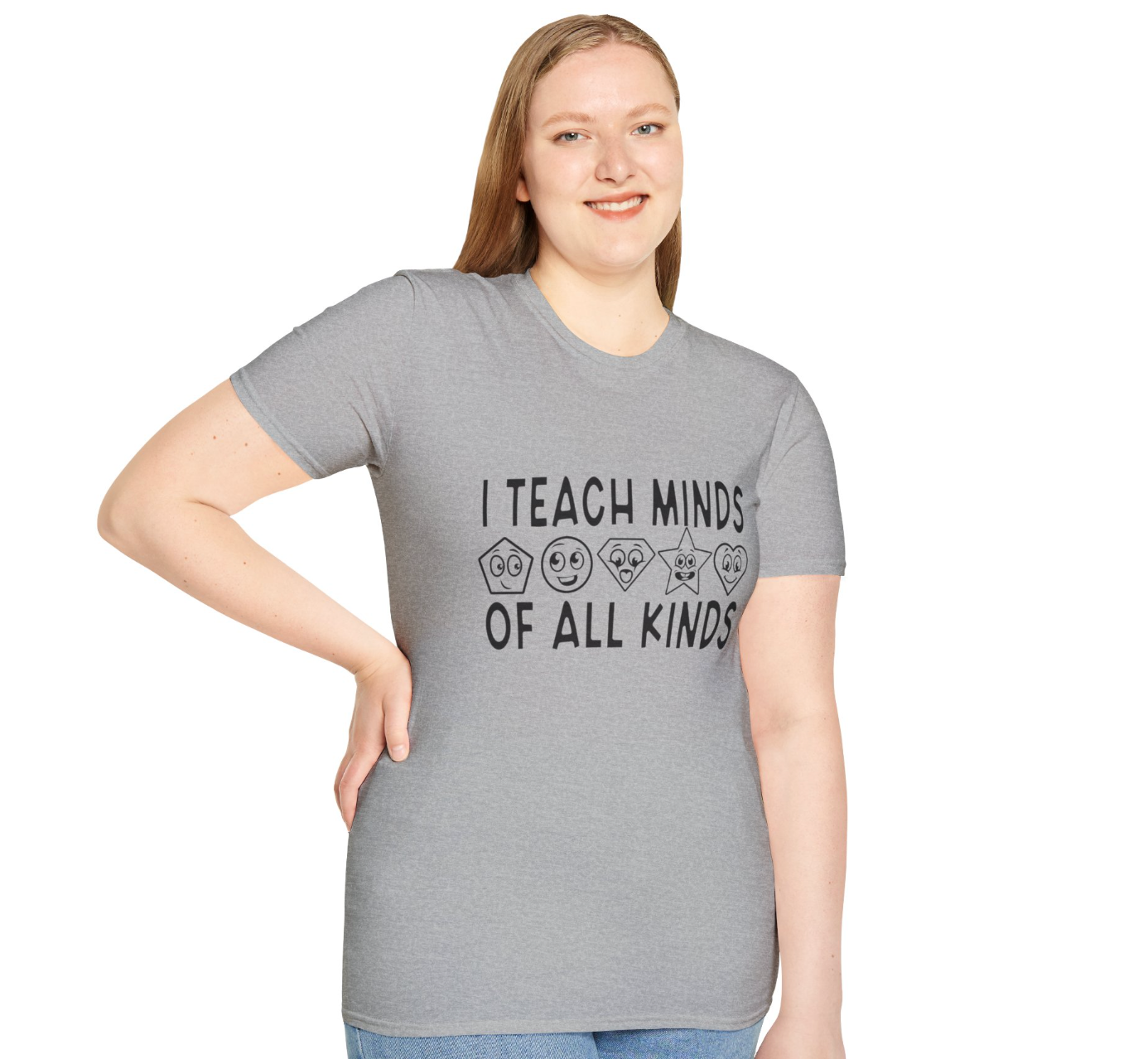 "I Teach Minds of All Kinds" T-Shirt – Celebrate Neurodiversity & Inclusive Education!