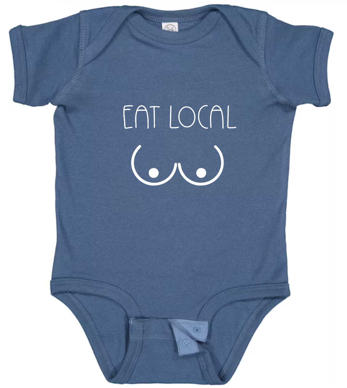 "Eat Local" Baby Onesie – Breastfeeding Support
