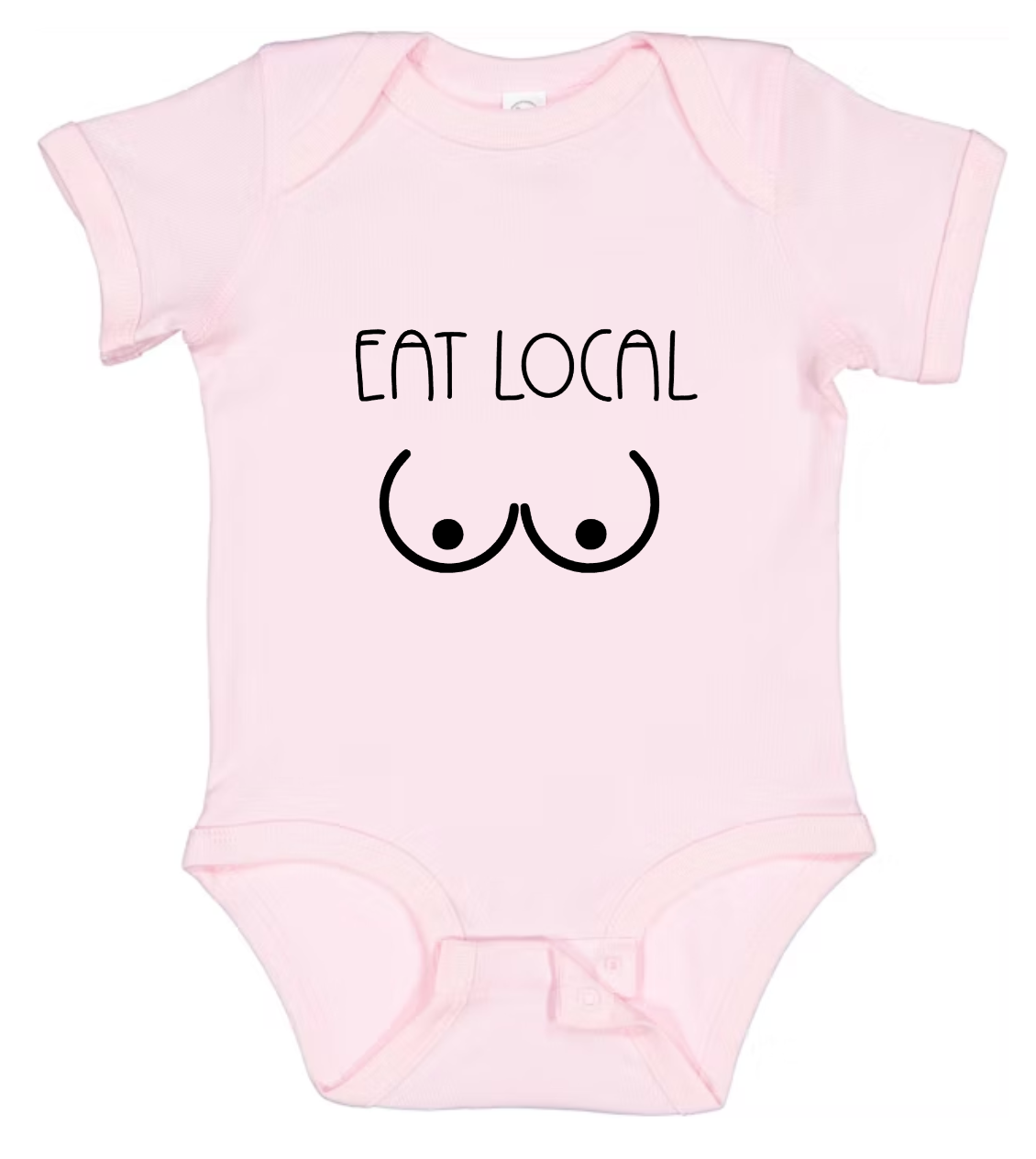 "Eat Local" Baby Onesie – Breastfeeding Support