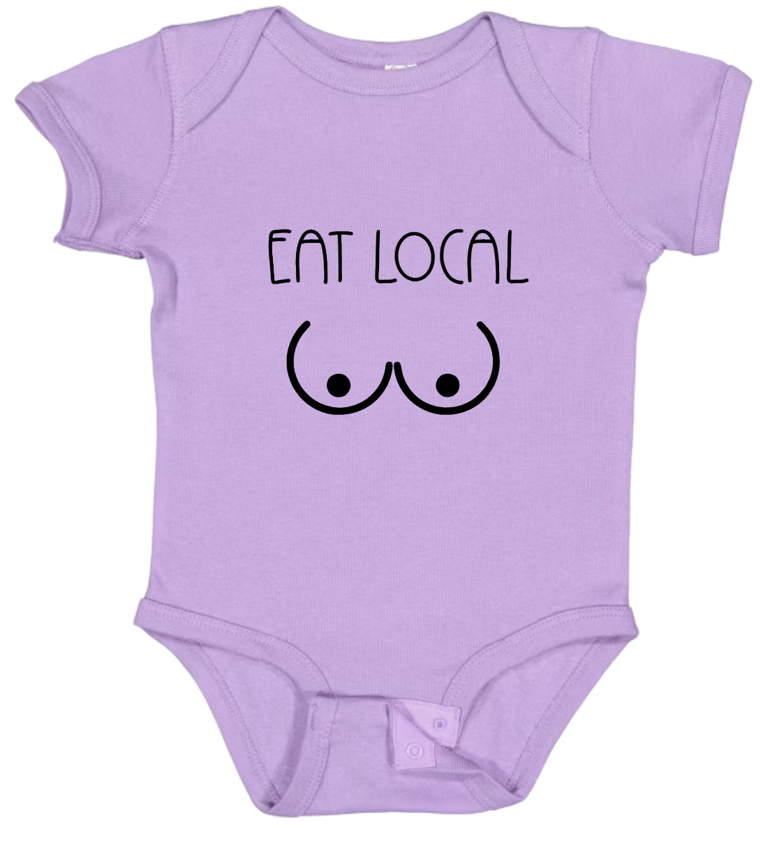 "Eat Local" Baby Onesie – Breastfeeding Support