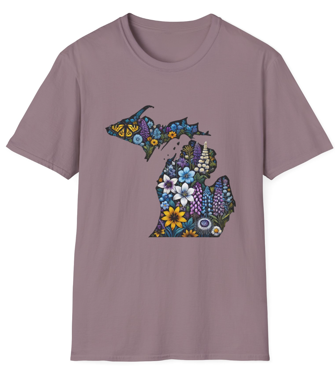 Michigan Flowers Apparel