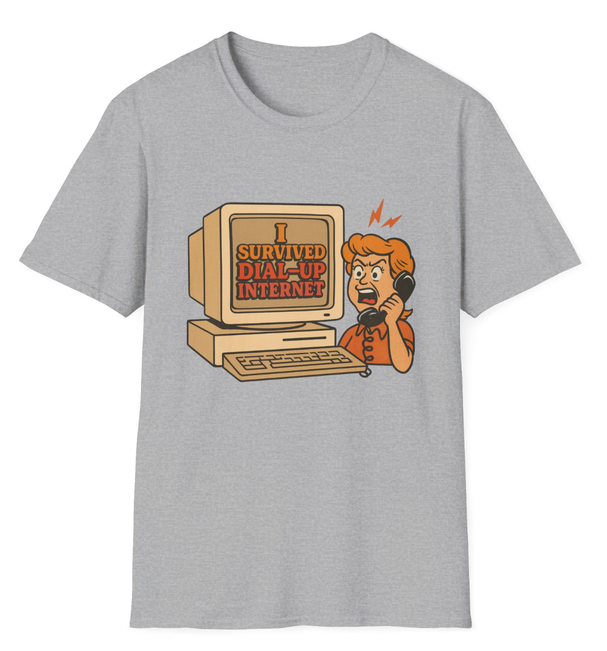 I Survived Dial Up Apparel