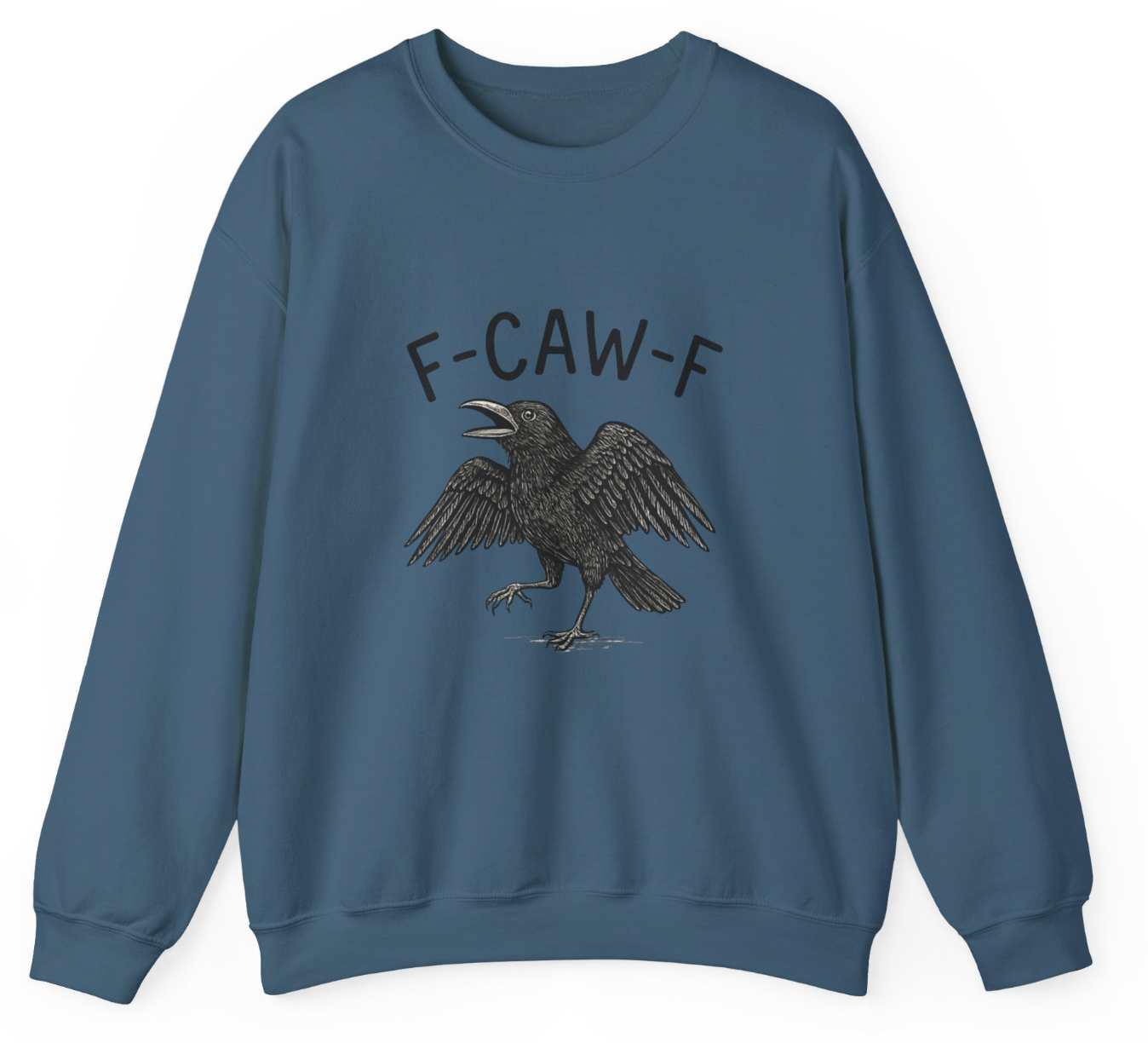 F-CAW-F Crow Tee & Sweatshirt β Sassy Spooky Vibes