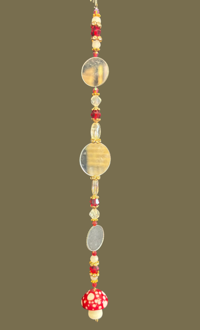 Mushroom Suncatcher