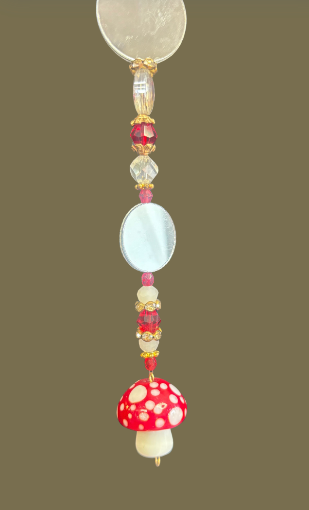 Mushroom Suncatcher