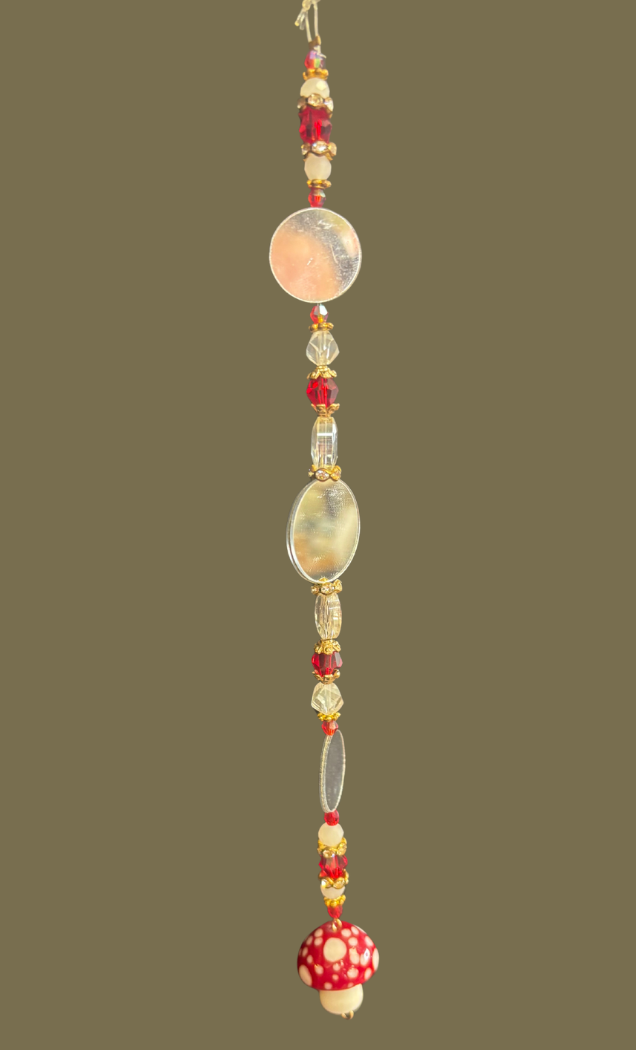 Mushroom Suncatcher