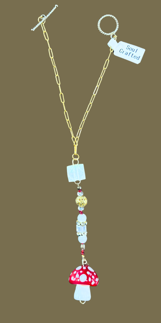 Mushroom Car Charm