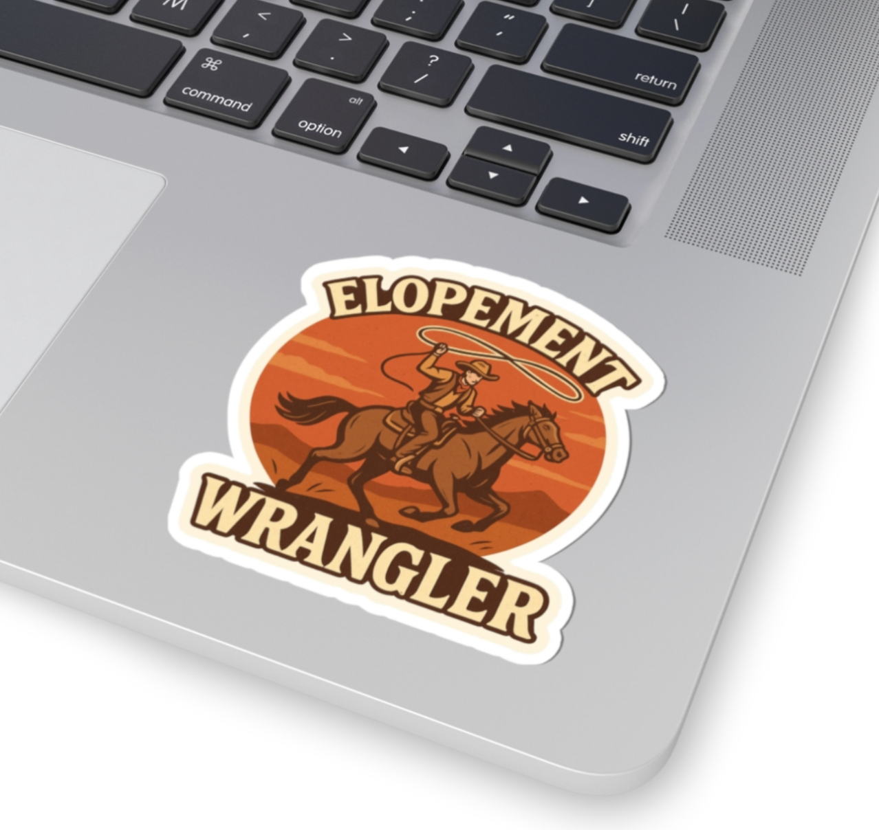 Elopement Wrangler- Sticker