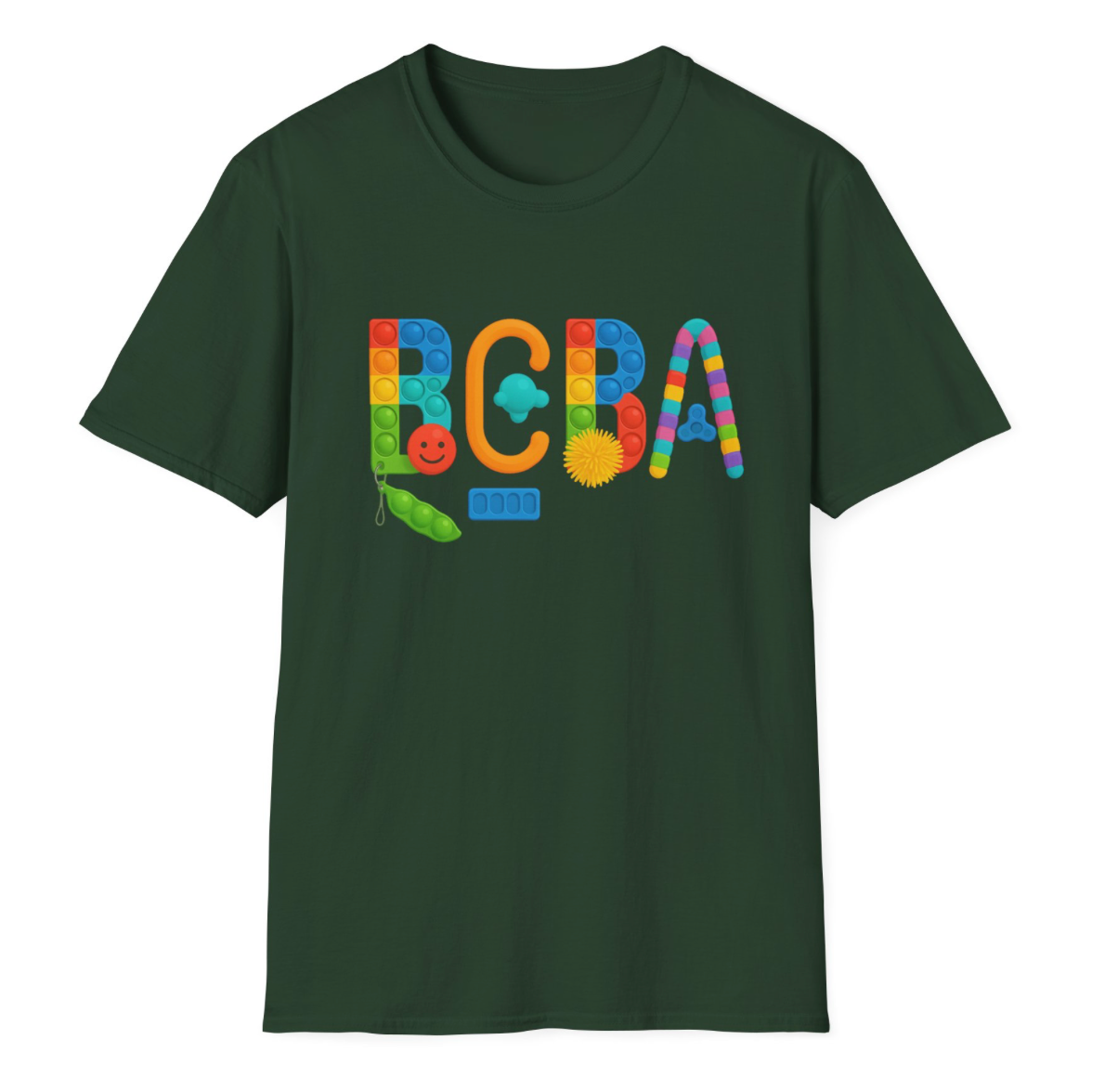 BCBA – Sensory Toy Letter Design- Board Certified Behavior Analyst