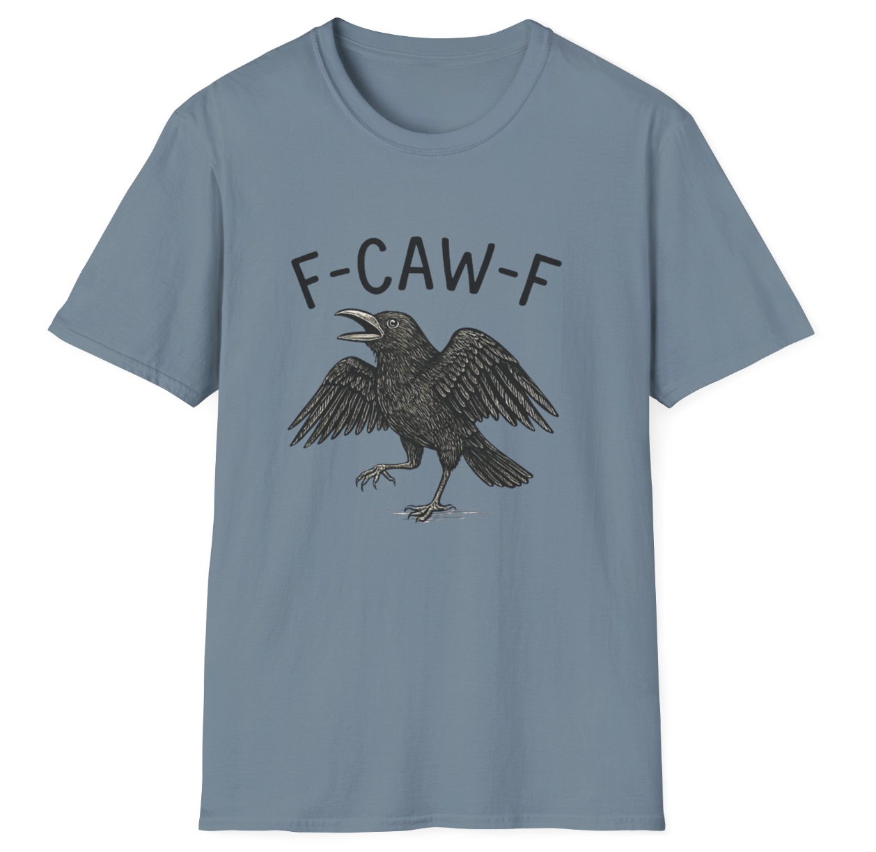 F-CAW-F Crow Tee & Sweatshirt β Sassy Spooky Vibes