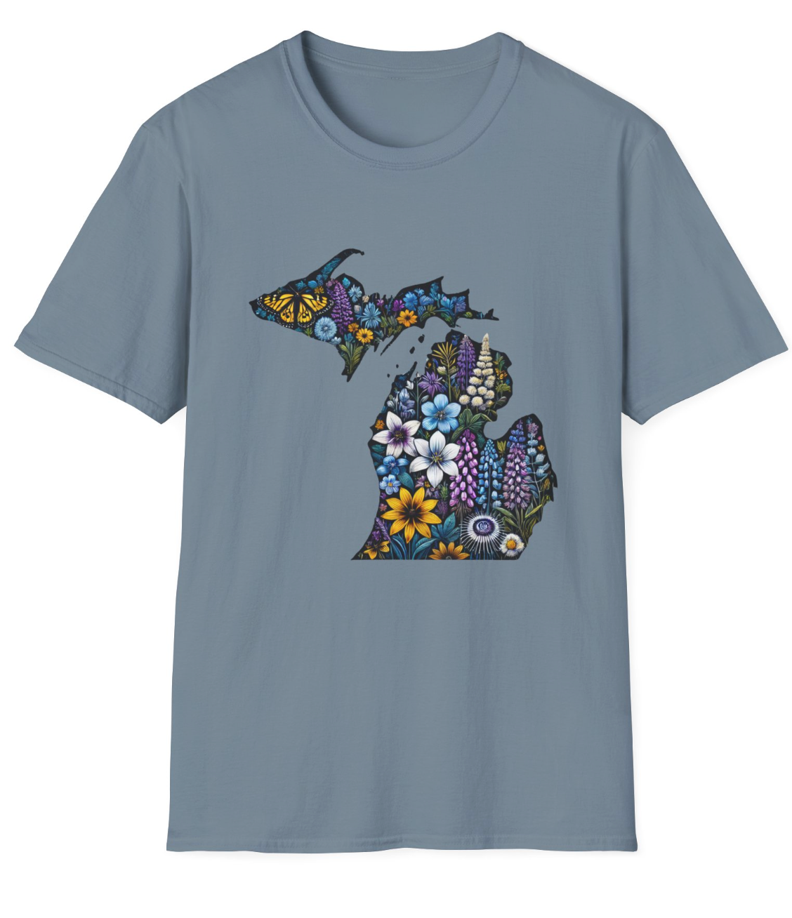 Michigan Flowers Apparel
