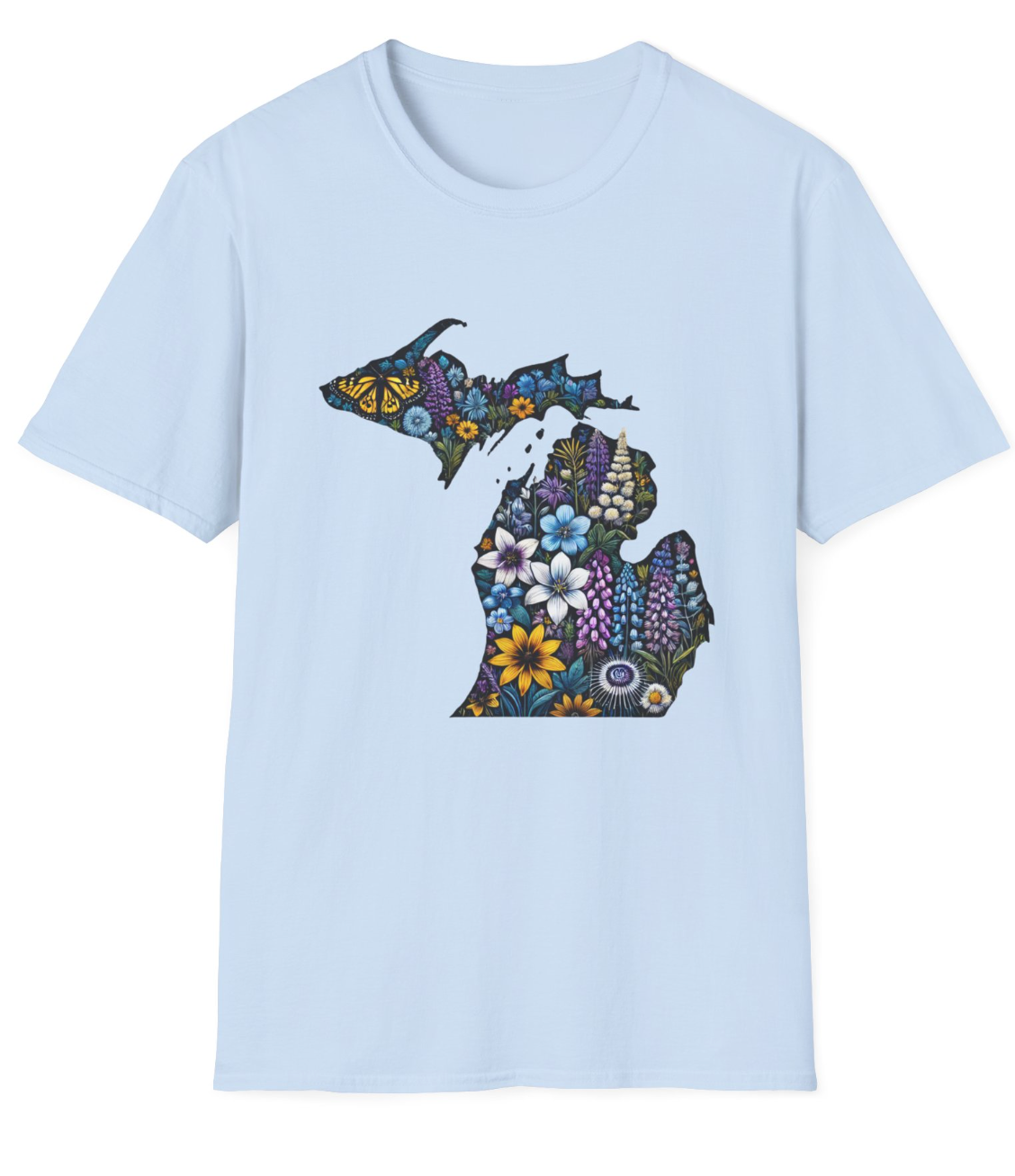 Michigan Flowers Apparel