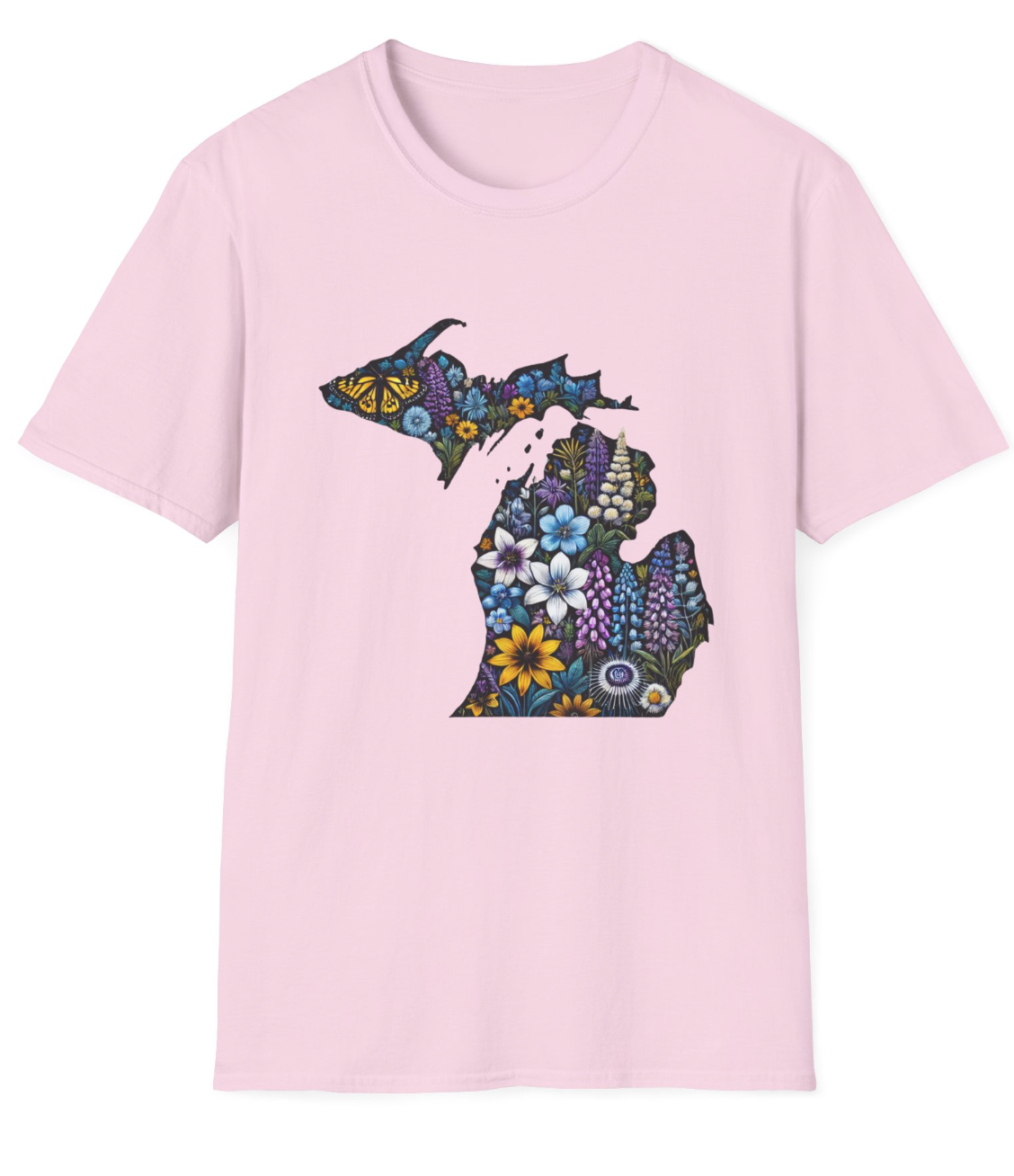 Michigan Flowers Apparel