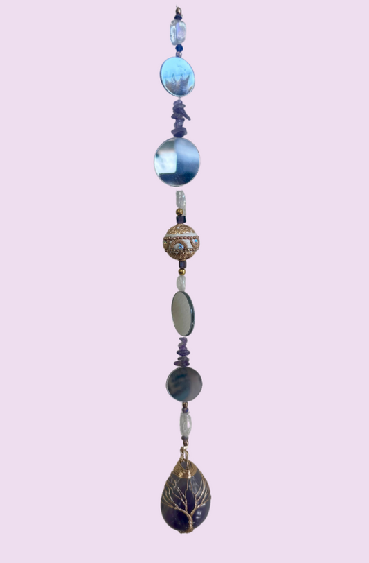 Amethyst Tree of Life Suncatcher