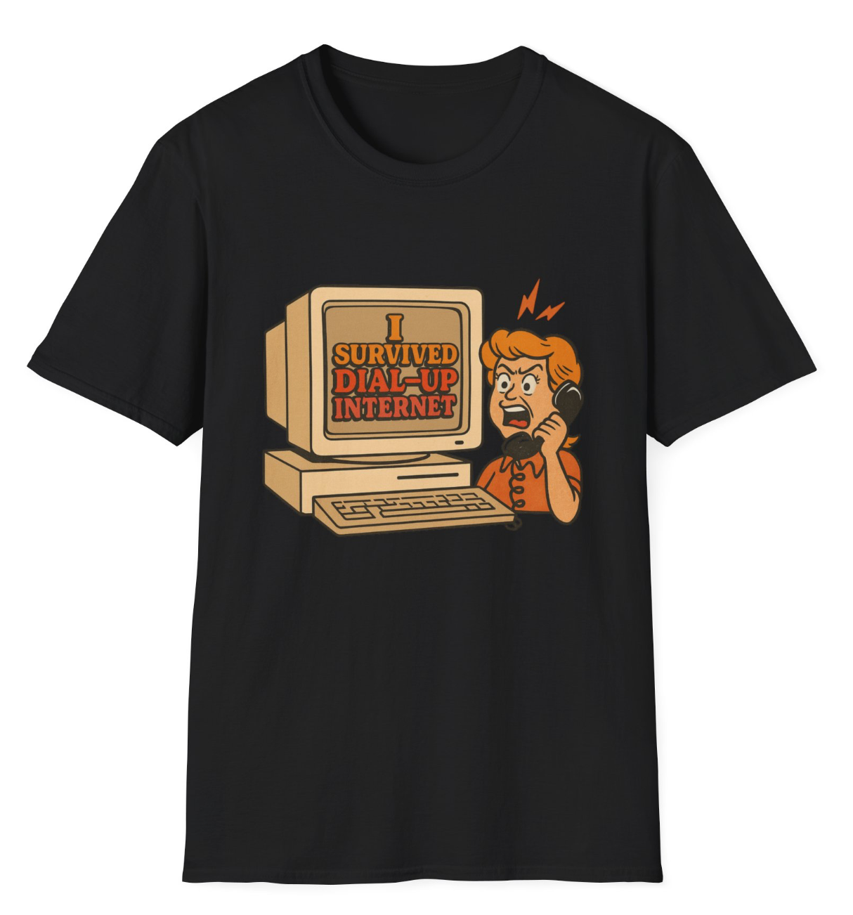 I Survived Dial Up Apparel