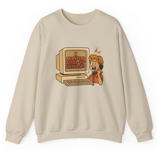 I Survived Dial Up Apparel