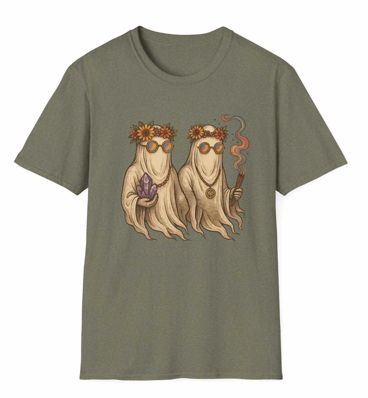 Groovy Ghosts – Spooky Hippie Vibes