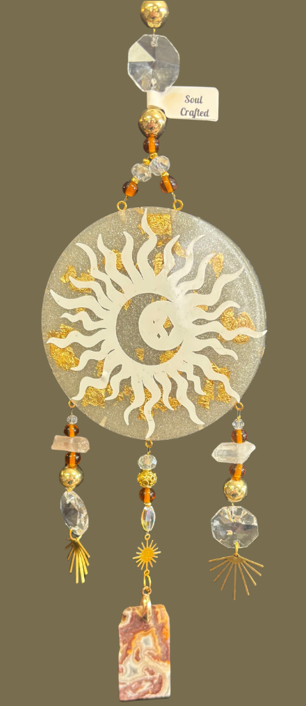 Sun and Moon Suncatcher