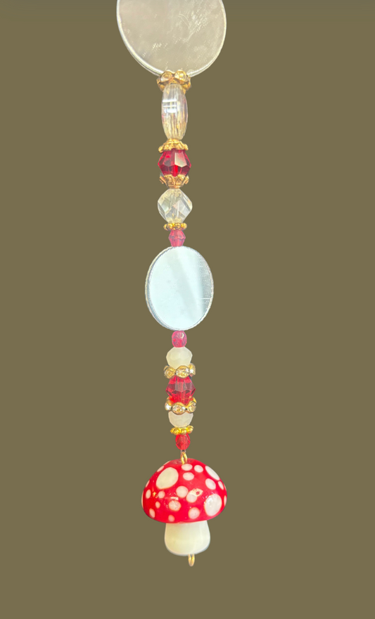 Mushroom Suncatcher