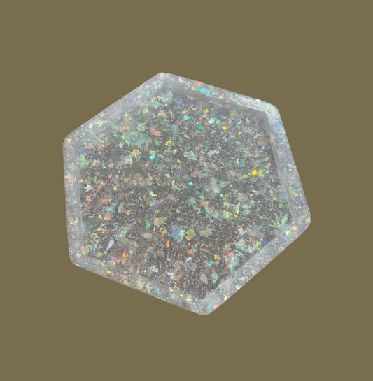 Holographic Epoxy Trinket Tray