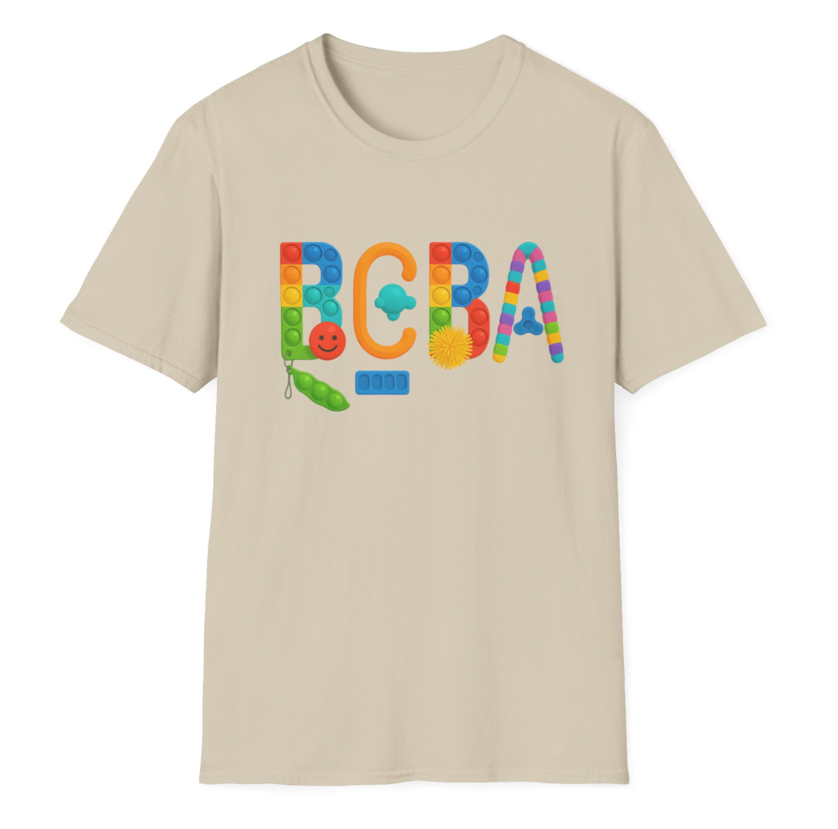 BCBA – Sensory Toy Letter Design- Board Certified Behavior Analyst