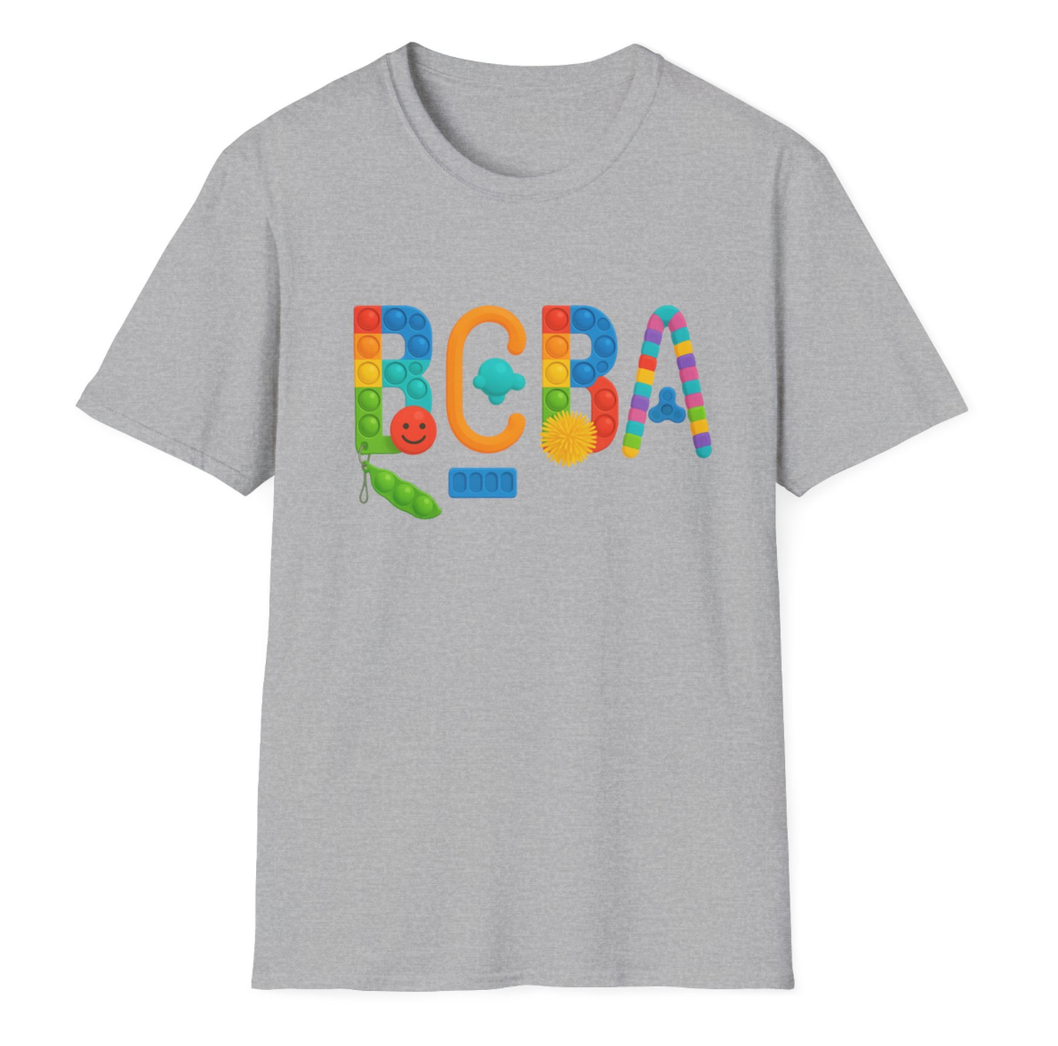 BCBA – Sensory Toy Letter Design- Board Certified Behavior Analyst