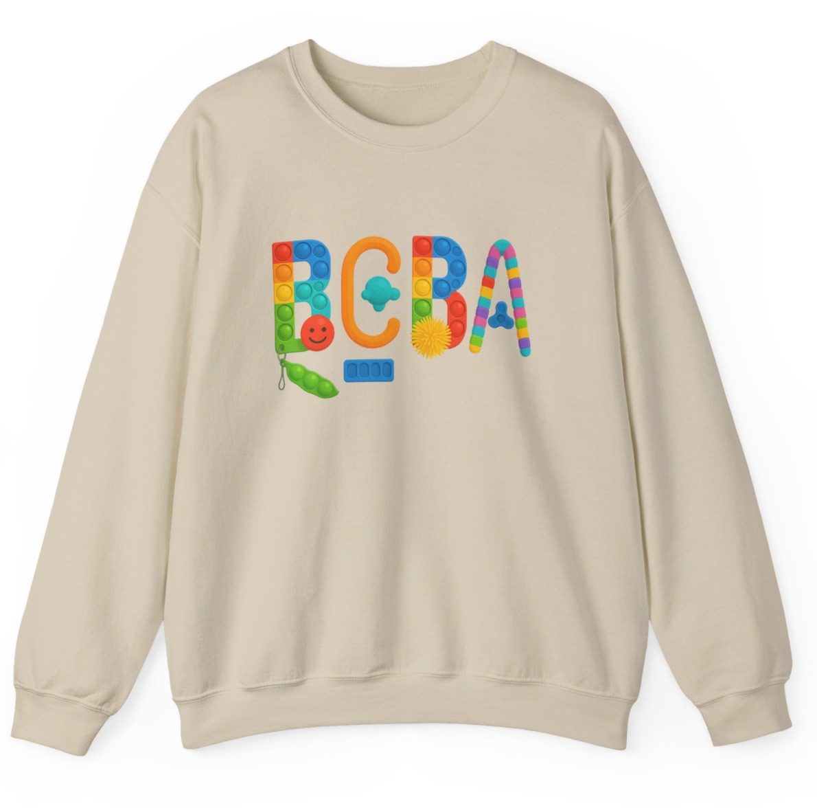 BCBA – Sensory Toy Letter Design- Board Certified Behavior Analyst
