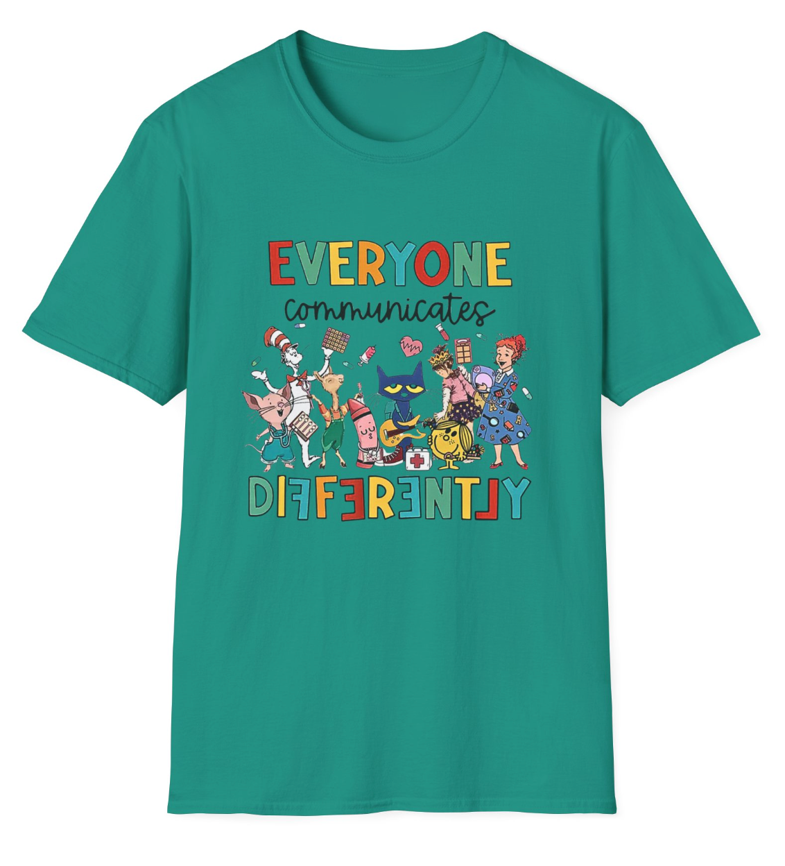 Everyone Communicates Differently – Neurodiversity Awareness Tee
