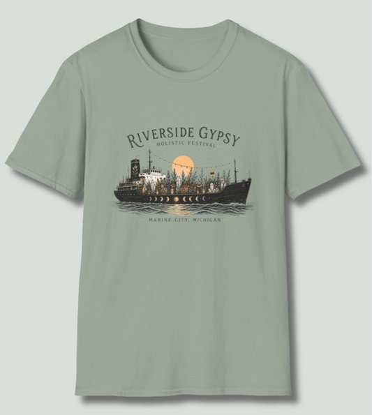Riverside Gypsy Holistic Festival 2026 Official Tee