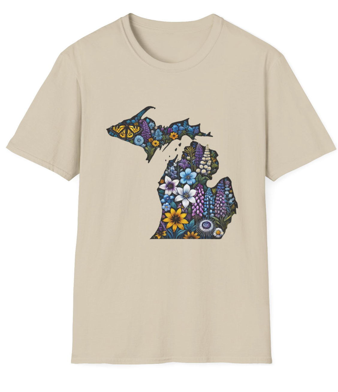 Michigan Flowers Apparel