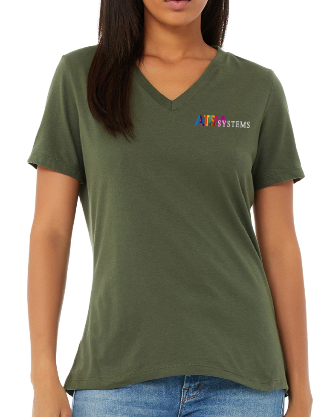 Autism Systems V Neck Shirt