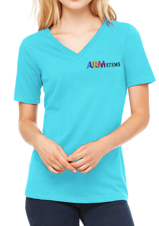 Autism Systems V Neck Shirt