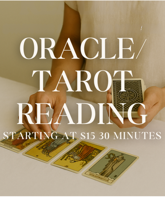 Intuitive Oracle + Tarot Reading